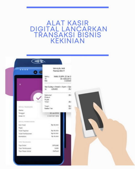 Alat Kasir Digital Lancarkan Transaksi Bisnis Kekinian