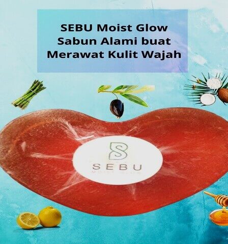 SEBU Moist Glow Sabun Alami buat Merawat Kulit Wajah