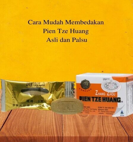Cara Mudah Membedakan Pien Tze Huang Asli dan Palsu