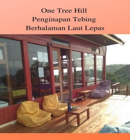 One Tree Hill Penginapan Tebing Berhalaman Laut Lepas
