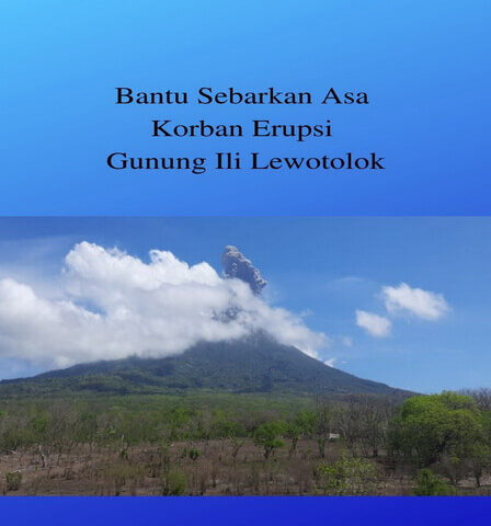 Bantu Sebarkan Asa Korban Erupsi Gunung Ili Lewotolok