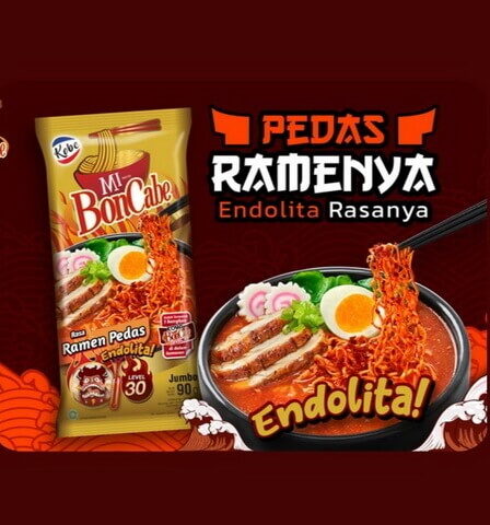 Begini Kreasi Selera Pedas Kekinian ala Mi BonCabe
