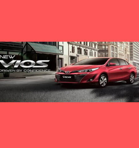 Eksterior Toyota Vios Tetap Elegan dengan Tampilan Sporty