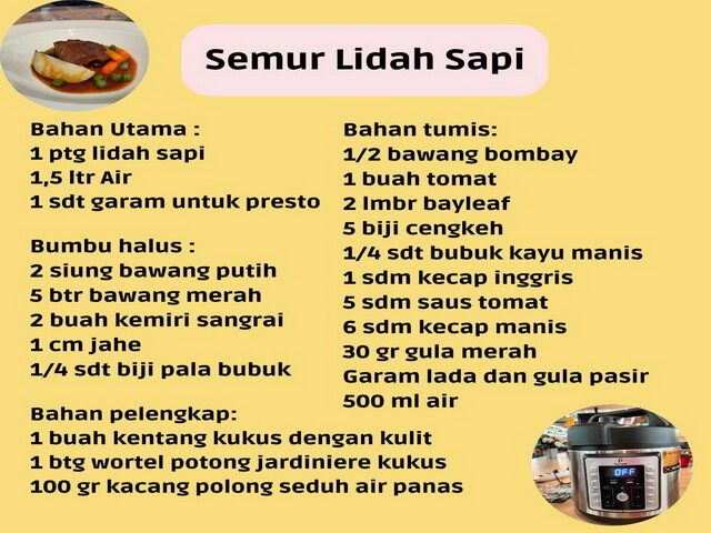 Resep masakan kekinian