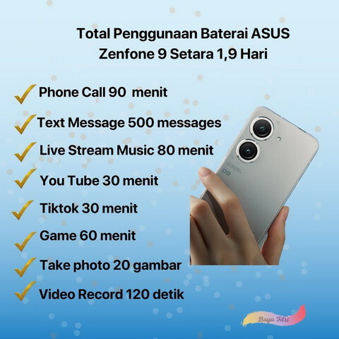 Baterai Asus Zenfone 9