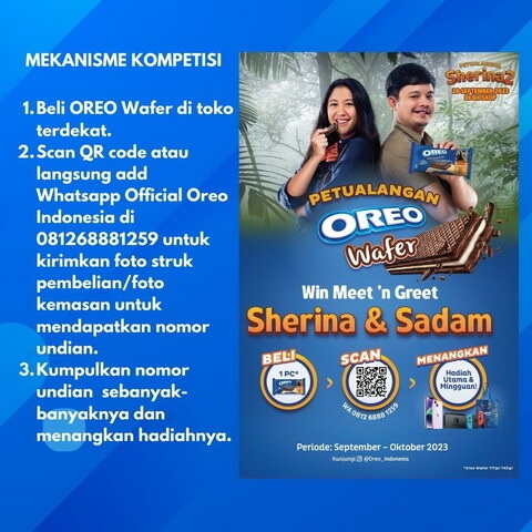 Kompetisi Petulangan Oreo Wafer