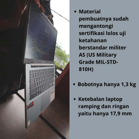Laptop tangguh untuk pelajar | doc.pribadi