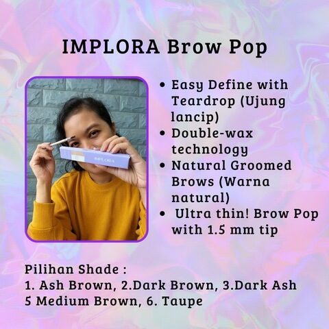 IMPLORA day to day Brow Pop