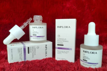 IMPLORA Luminous Brightening Serum bikin Wajah Cerah Saat Travelling