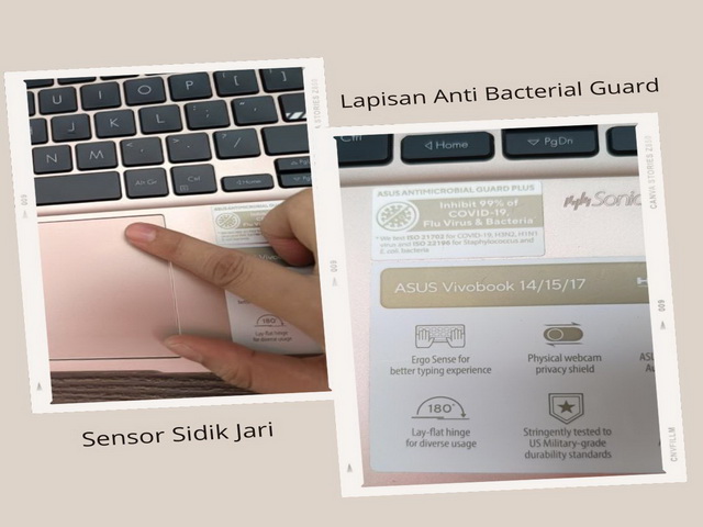 ASUS laptop mahasiswa