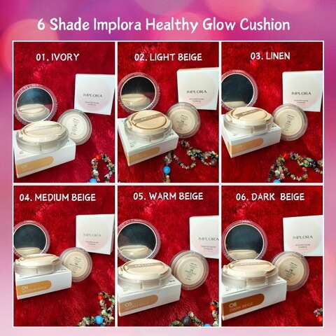 IMPLORA Cushion Makeup Natural yang Effortless