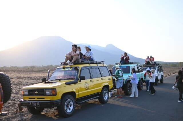 sunset baluran