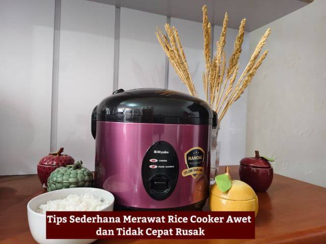 Tips Sederhana Merawat Rice Cooker Awet dan Tidak Cepat Rusak