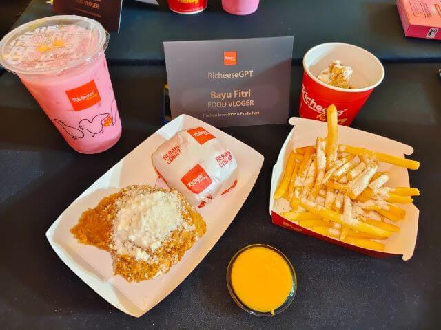 Richeese Factory menu terbaru