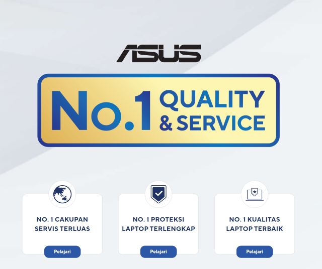 service laptop ASUS upgrade gratis